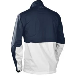 Sun Mountain Stratus Long Sleeve Rain Pullover 7 Sun Mountain Stratus Long Sleeve Rain Pullover -Callaway Store sun mountain 2023 stratus ls rain pullover navy white red back itempicture