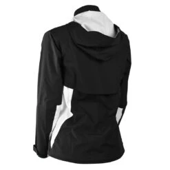 Sun Mountain Women's Stratus Rain Jacket 7 Sun Mountain Women's Stratus Rain Jacket -Callaway Store sun mountain 2023 womens stratus rain jacket black white back itempicture