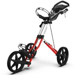 Sun Mountain Speed Cart V1R Push Cart -Callaway Store sun mountain speed cart v1r push cart fire red white itempicture