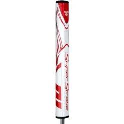 SuperStroke Zenergy Flatso 3.0 Putter Grip -Callaway Store superstroke zenergy flatso 3 0 putter grip white red itempicture