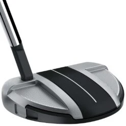 TaylorMade Spider GT Rollback Silver/Black Putter -Callaway Store taylormade spider gt rollback silver black small slant putter back itempicture