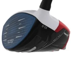 TaylorMade Stealth 2 Plus Red/White/Blue Driver 11 TaylorMade Stealth 2 Plus Red/White/Blue Driver -Callaway Store taylormade stealth 2 plus usa driver heel itempicture