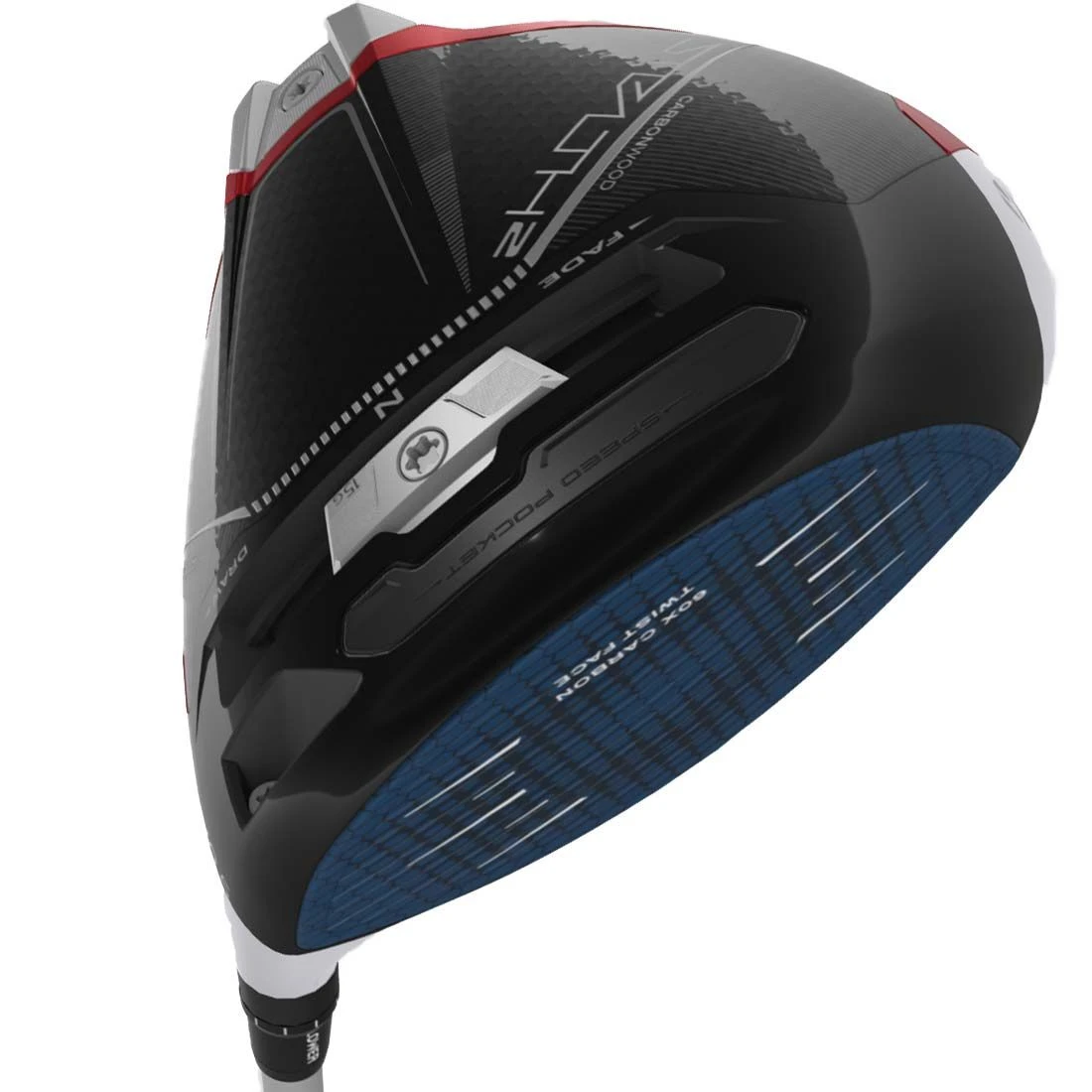 TaylorMade Stealth 2 Plus Red/White/Blue Driver 6 TaylorMade Stealth 2 Plus Red/White/Blue Driver - Image 6