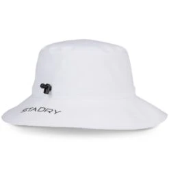 Titleist Players StaDry Bucket Hat -Callaway Store titleist 2023 players stadry bucket hat white charcoal back itempicture