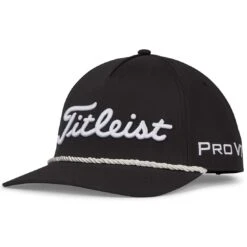 Titleist Tour Rope Hat -Callaway Store titleist 2023 tour rope hat black white itempicture