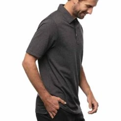 TravisMathew The Zinna Polo 31 TravisMathew The Zinna Polo -Callaway Store travismathew 2023 the zinna polo black side itempicture