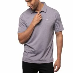 TravisMathew The Zinna Polo 22 TravisMathew The Zinna Polo -Callaway Store travismathew 2023 the zinna polo blackberry cordial front itempicture