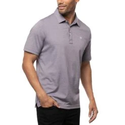 TravisMathew The Zinna Polo 35 TravisMathew The Zinna Polo -Callaway Store travismathew 2023 the zinna polo blackberry cordial side itempicture
