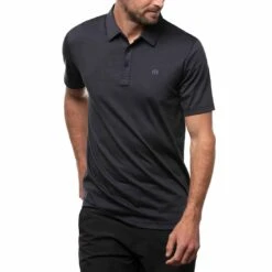 TravisMathew The Zinna Polo 23 TravisMathew The Zinna Polo -Callaway Store travismathew 2023 the zinna polo vintage indigo front itempicture