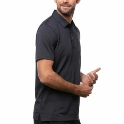 TravisMathew The Zinna Polo 37 TravisMathew The Zinna Polo -Callaway Store travismathew 2023 the zinna polo vintage indigo side itempicture
