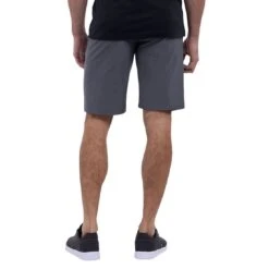 TravisMathew Sand Harbor Shorts 27 TravisMathew Sand Harbor Shorts -Callaway Store travismathew sand harbor shorts heather dark grey back itempicture