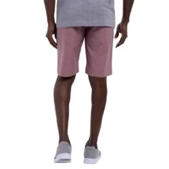 TravisMathew Sand Harbor Shorts 24 TravisMathew Sand Harbor Shorts -Callaway Store travismathew sand harbor shorts heather garnet rose back itempicture