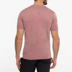 TravisMathew Scenic Vista Active Tee -Callaway Store travismathew scenic vista active tee heather roan rogue back itempicture
