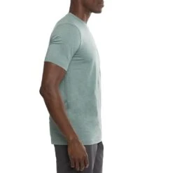 TravisMathew Scenic Vista Active Tee -Callaway Store travismathew scenic vista active tee heather silver pine side itempicture