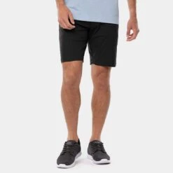TravisMathew Starnes Shorts 24 TravisMathew Starnes Shorts -Callaway Store travismathew starnes shorts black front itempicture