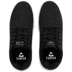TravisMathew Cuater The Daily Knit Shoes Black/White -Callaway Store travismathew the daily knit shoes black white top itempicture