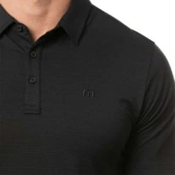 TravisMathew The Heater Polo -Callaway Store travismathew the heater polo black logo itempicture