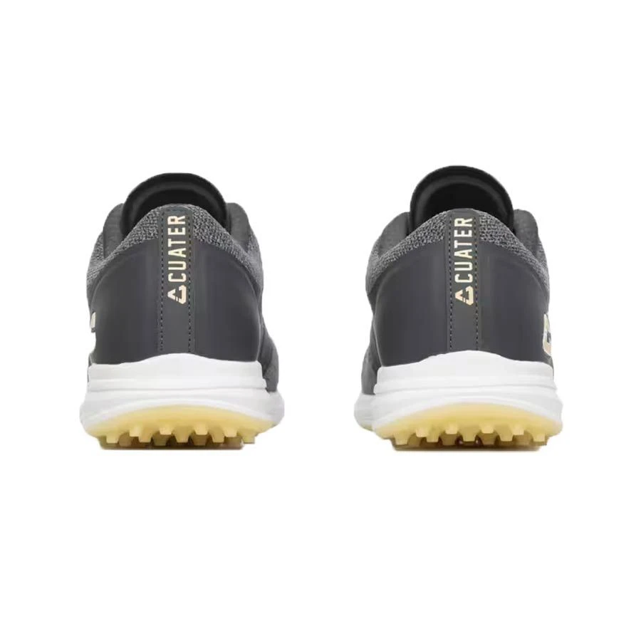 TravisMathew Cuater The Moneymaker Spikeless Golf Shoes Grey Pinstripe/Sunlight 5 TravisMathew Cuater The Moneymaker Spikeless Golf Shoes Grey Pinstripe/Sunlight - Image 5
