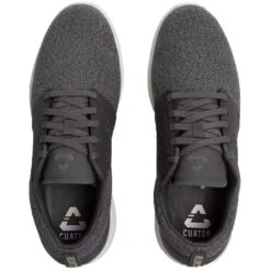 TravisMathew Cuater The Moneymaker Spikeless Golf Shoes Grey Pinstripe/Sunlight 7 TravisMathew Cuater The Moneymaker Spikeless Golf Shoes Grey Pinstripe/Sunlight -Callaway Store travismathew the moneymaker spikeless golf shoes grey pinstripe sunlight top itempicture