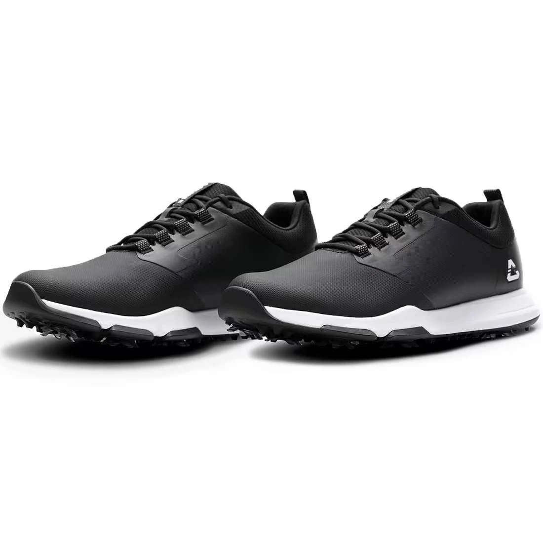 TravisMathew Cuater The Ringer Spiked Golf Shoes Black 4 TravisMathew Cuater The Ringer Spiked Golf Shoes Black - Image 4