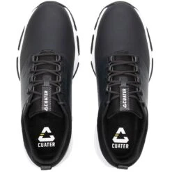 TravisMathew Cuater The Ringer Spiked Golf Shoes Black 7 TravisMathew Cuater The Ringer Spiked Golf Shoes Black -Callaway Store travismathew the ringer spiked golf shoes black top itempicture