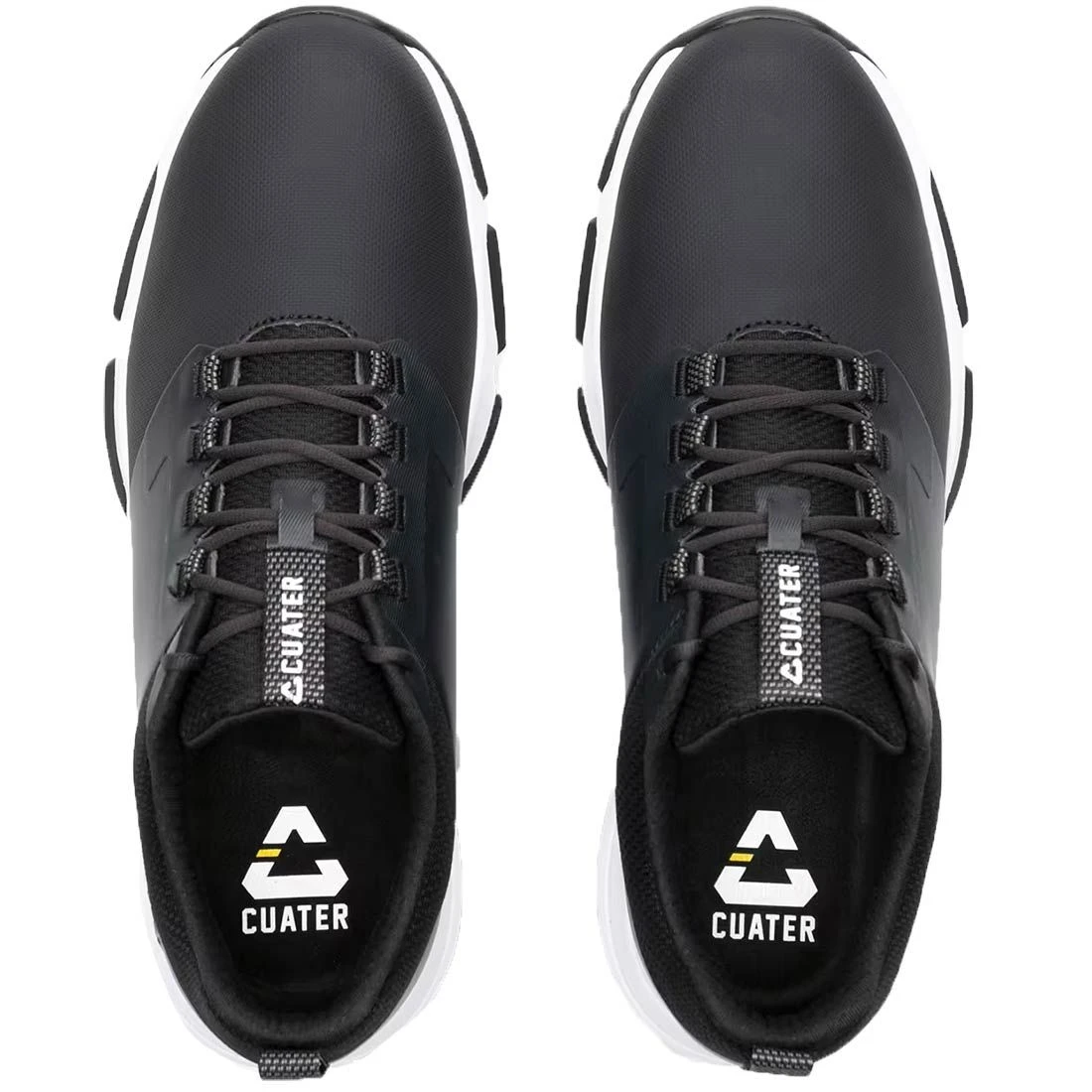 TravisMathew Cuater The Ringer Spiked Golf Shoes Black 3 TravisMathew Cuater The Ringer Spiked Golf Shoes Black - Image 3