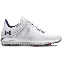Under Armour HOVR Drive 2 Golf Shoes White/Metallic Silver