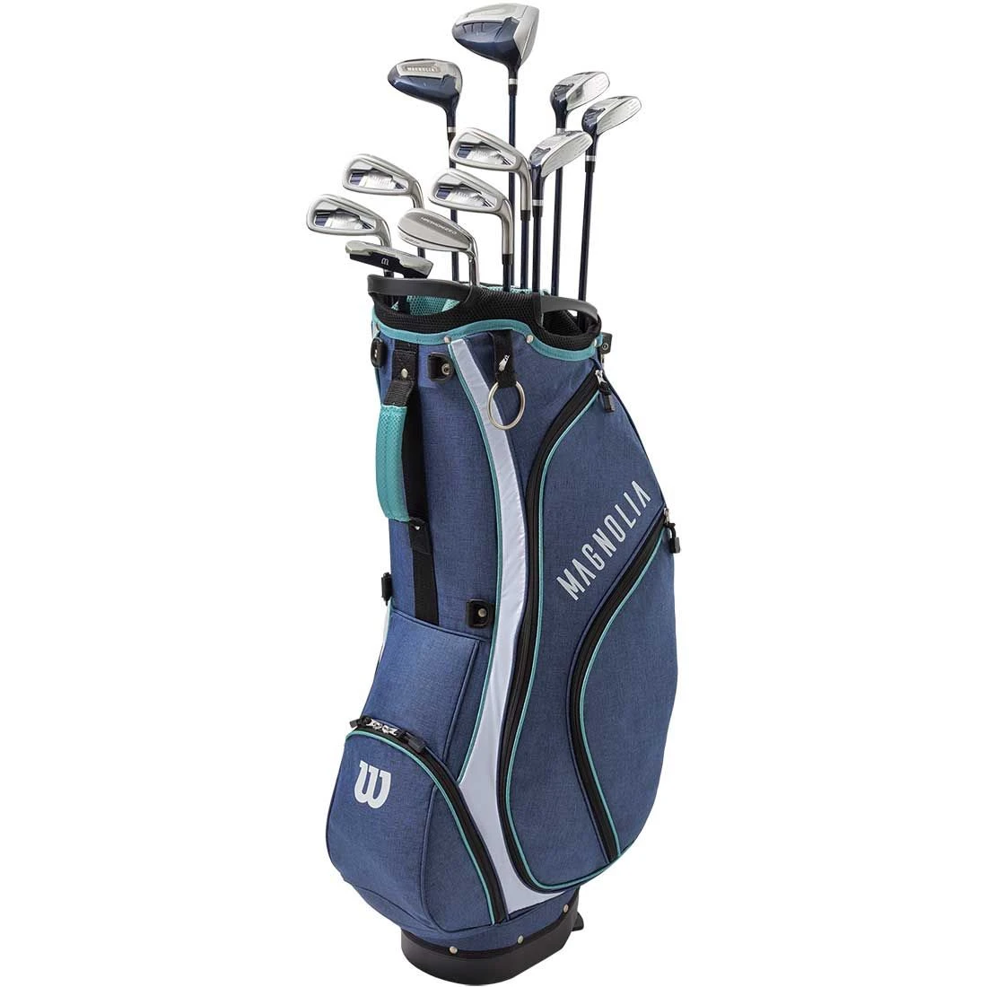 Wilson Staff Wilson Women's Magnolia Carry Bag Complete Set 1 Wilson Staff Wilson Women's Magnolia Carry Bag Complete Set